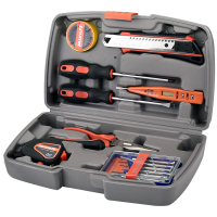 勃兰匠記(plure) 15件家用工具套装工具箱PL-016!