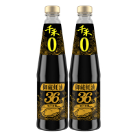 千禾 0添加御藏蚝油 火锅蘸料炒菜凉拌调味品 36%蚝汁含量 御藏蚝油36% 550g*2瓶!