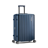 美旅 箱包行李箱24英寸拉杆箱可扩容轻盈大容旅行 拉杆箱深蓝色67/24-79B*41102!
