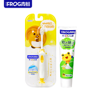 青蛙 儿童套装系C 222牙刷*1+ 871混合水果味牙膏*1 HY006!