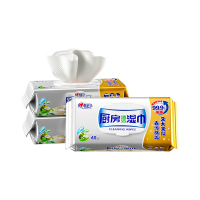 心相印 厨房专用系列40片装湿巾3包装(金装)XJB040+P1!