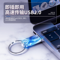 忆捷(EAGET)U3 金属USB2.0简约U盘 商务办公学生优盘-U3-64G!