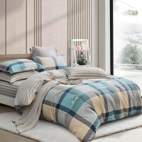 杉杉(FIRS) QFS-18815 悦家纯棉四件套枕套床单被套床上用品套件-云中忆 200x230cm!