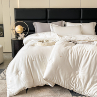 杉杉(FIRS)QFS-23028艾薇尓奢棉提绣大豆被加厚保暖冬季单双人被褥200*230cm!