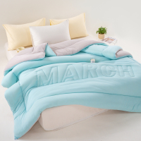 杉杉(FIRS)QFS-23015针织棉超柔奶盖被200*230cm!