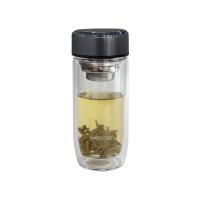 思嘉思达 金典双层玻璃杯 双层高硼硅防烫玻璃杯 加厚双层杯底 茶杯杯子SKD-0203YZ!