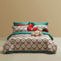LOVO GUCCI设计师联名合作款 Giulia Pelissero四件套雀跃之心VDY10040-4床单被套枕头套!
