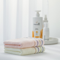 罗蒙( ROMON)天生丽质柔软亲肤细密舒爽毛巾一件套洗脸毛巾 LM-1001!