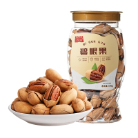 万达碧根果 罐装奶香味每日坚果 休闲追剧零食 大颗粒坚果 500g*1罐 休闲零食!