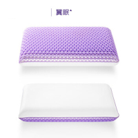 翼眠 深睡格子TPE无压枕 AIR双感枕(单只)!