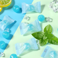 珍丽友 高颜值水果零食硬糖薄荷味500g!