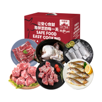 肉管家Mr.Meat - 肉管家2024年海陆盛宴生鲜礼盒 海陆盛宴生鲜礼盒498型 3300g!