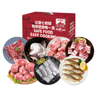 肉管家Mr.Meat - 肉管家2024年海陆盛宴生鲜礼盒 海陆盛宴生鲜礼盒598型 4200g!