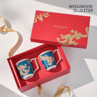 WEDGWOOD威基伍德 东方传奇龙凤马克杯对杯礼盒!