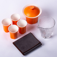 字器 四方如意茶杯双层礼盒!