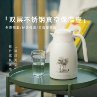 OPUS 韵律者- 双层不锈钢真空 艺术保温壶-小号1500ml细杉灰!