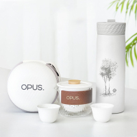 OPUS城市风尚保温杯+旅行冲泡杯壶礼盒!