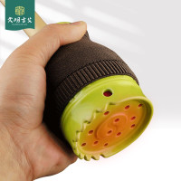 大明古艾艾灸温灸罐刮痧艾灸仪陶瓷艾灸罐艾灸杯艾灸盒艾条艾柱家用刮痧罐