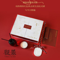 观墨荒野玫瑰香薰礼盒低温蜡烛摆件小众高级感送闺蜜生日结婚新婚礼物