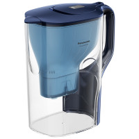 松下净水壶家用自来水厨房净水器活性炭净水杯过滤器便携过滤水壶TK-EUNP51W 白色