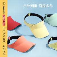 Mamoru儿童防晒帽(颜色随机发货)儿童防晒帽运动户外遮阳帽太阳帽大帽檐空顶帽男孩女孩帽子!