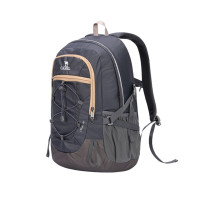 骆驼登山包双肩包男女徒步旅行运动登山包大容量轻便背包书包-30L深灰 均码A1W3FI101C