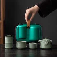 宏裕翠竹·2杯茶叶罐收纳快客茶杯茶具JHY-CJ-160