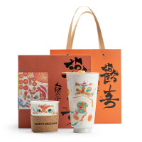 宏裕水杯+茶咖组合·礼盒伴手礼茶杯茶具HYHX1020