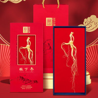 长白山人参林下参40开窗礼盒≥5g/盒 煲汤泡水材料送长辈节日礼盒