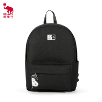 爱华仕(OIWAS)双肩包史努比联名款校园风学生背包 女韩版简约时尚潮流书包OCB4361A 黑/红/黄!