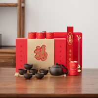 沏一杯茶福满堂茶具礼盒套装PZL-305!