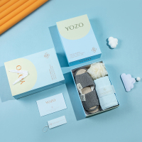 YOZO优竹世家 艾米-5 三件套(毛巾+拖鞋+浴球)!