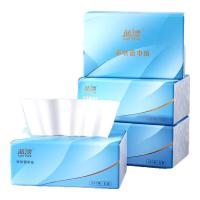 蓝漂白色抽纸6包透明提袋装(蓝色光影)LP-54574白色抽纸6包-透明提袋加快递袋