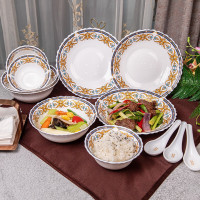 Corelle Brands康宁 冰萃玲珑-彭巴杜夫人餐具12件套B CB-BPBD12B/KZ/LS