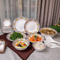 Corelle Brands康宁 冰萃玲珑-彭巴杜夫人餐具20件套CB-BPBD20/KZ/LS