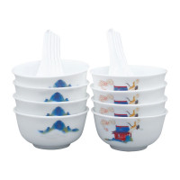 Corelle Brands康宁 冰萃玲珑-盛世鸣和餐具16件套A CB-BSSM16A/KZ/LS