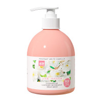 蓝漂(Lam pure)蜜桃香型内衣洗衣液机洗手洗低泡家用深度清洁血渍尿渍LP-372691山茶香内衣洗衣液3瓶1泵