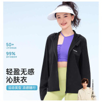 VVC风感沁肤衣(身高155-165体重45-55kg)VTA5S736-M码防晒服户外运动防紫外线遮阳(颜色随机)