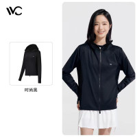 VVC沁风.遥遥领仙Mr防晒衣时尚黑(XL:身高170-175体重65-75kg)防晒服户外运动防紫外线遮阳(颜色随机)