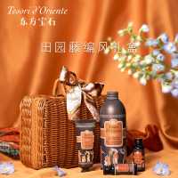 东方宝石沐浴手霜藤编礼盒645ml YZTB-01