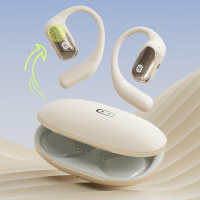 小度S108 AI智能语音助手会议记录转写 开放挂耳式 蓝牙耳机