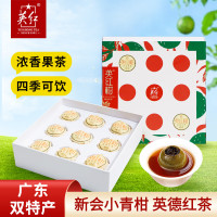 英红九号英红柑小青柑英德红茶新会小青柑茶叶柑卡盒装YH055一级90克(9颗装)
