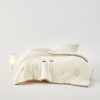 无印良品云朵泡芙大豆被MJ-B2025-0178燕麦白