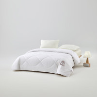 无印良品A类纯棉纯羊毛被MJ-B2025-0173纯白
