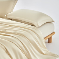 无印良品轻奢蚕丝棉冬被MJ-B2025-0161铂金