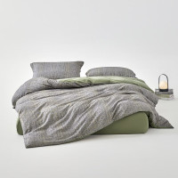 无印良品80纱金太阳磨毛四件套MJ-T2025-0282锦墨