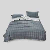 无印良品A类全棉六层纱毛巾毯(被)MJ-Q2025-0370藏蓝