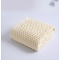 无印良品A类新疆长绒棉浴巾MJ-zu0640-1米色