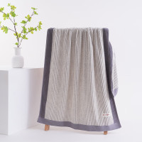 无印良品7A抗菌纯棉加厚浴巾(高端款)MJ-zu0663-1灰色