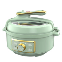 finsybo帕维兹电压力锅F-EHP3A 一锅多能 火锅炖肉煮饭煲汤 一锅两盖 高压锅盖[透明锅盖